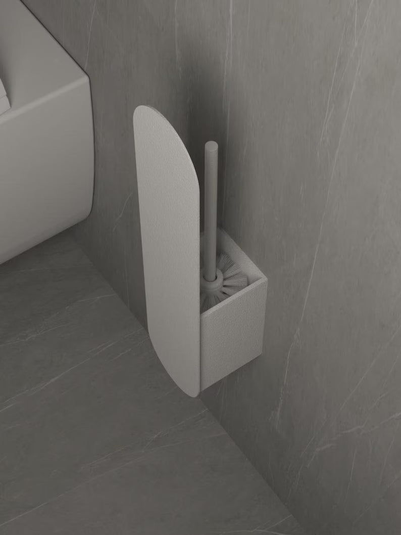HideBrush – Wall-Mounted Toilet Brush Holder