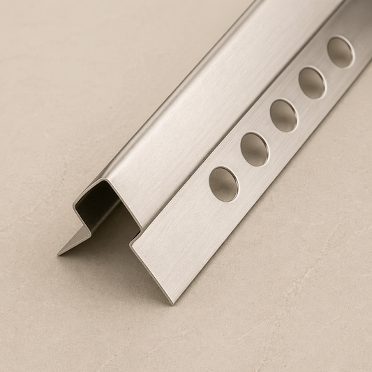 W shaped edge profile
