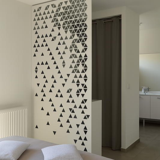 Indoor privacy wall