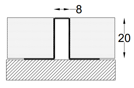 Omega shape trim