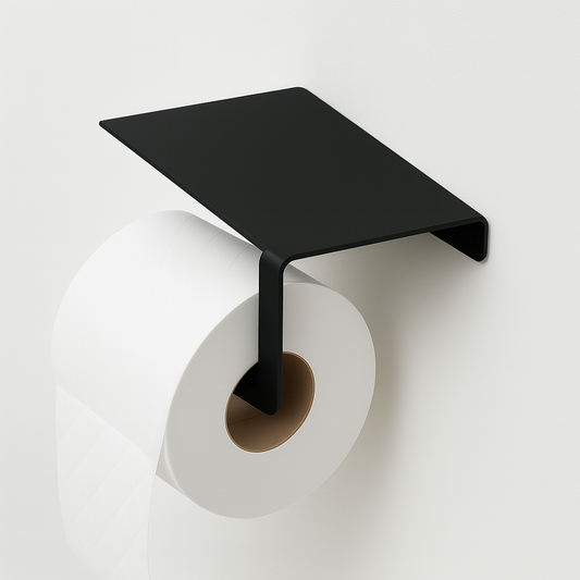 RollShelf – Toilet Paper Holder with Shelf