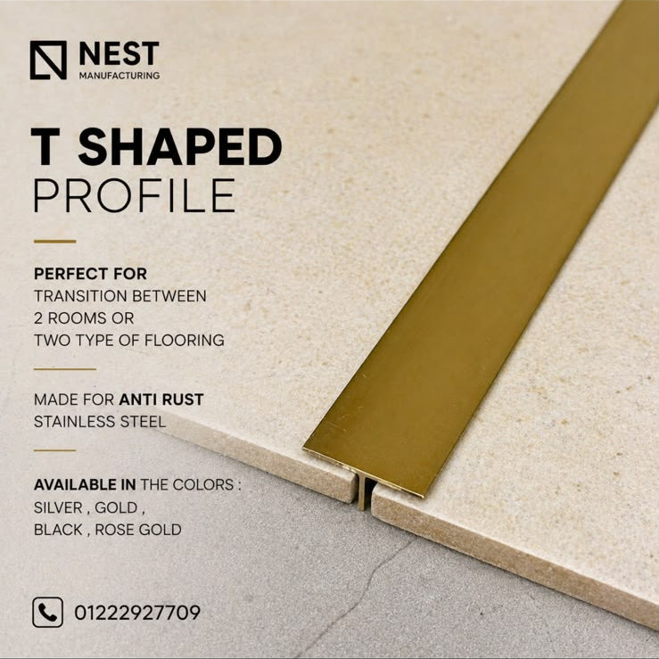 T shape trim