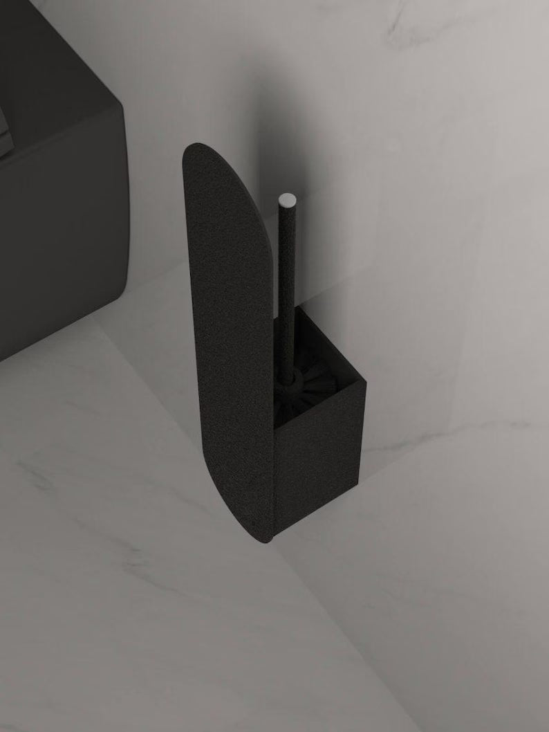HideBrush – Wall-Mounted Toilet Brush Holder