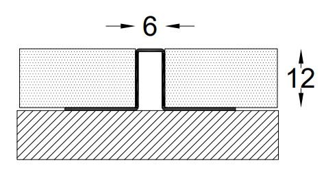 Omega shape trim