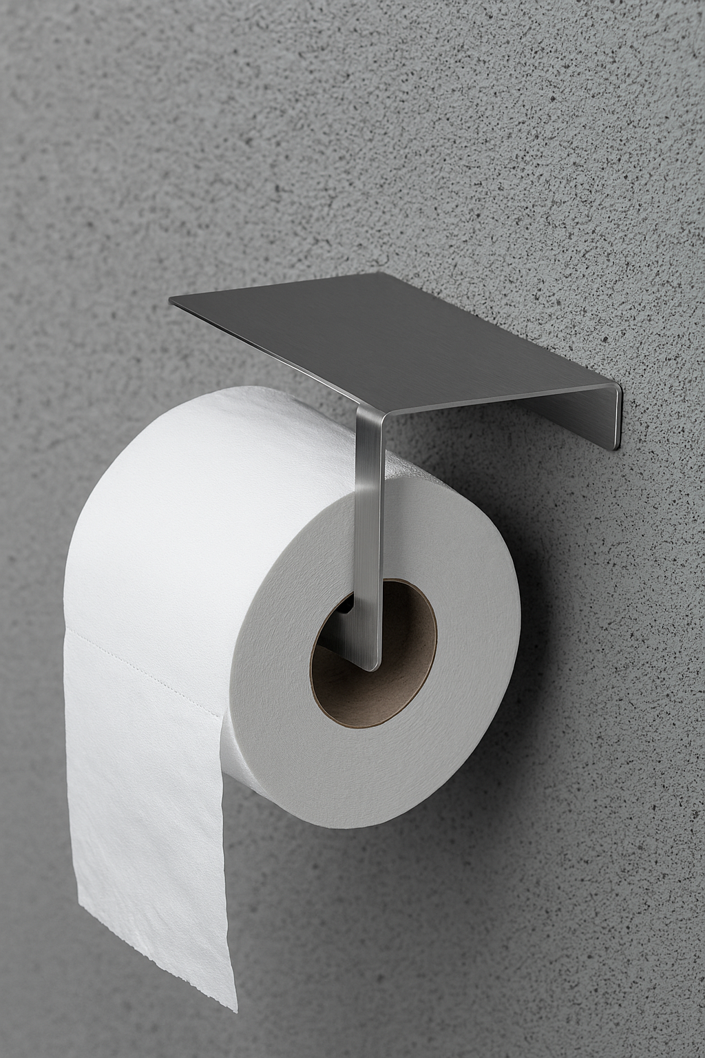 RollShelf – Toilet Paper Holder with Shelf