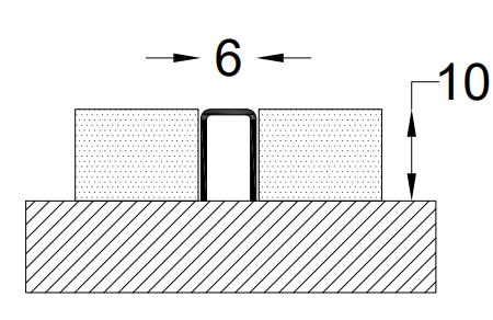 U Shaped trim